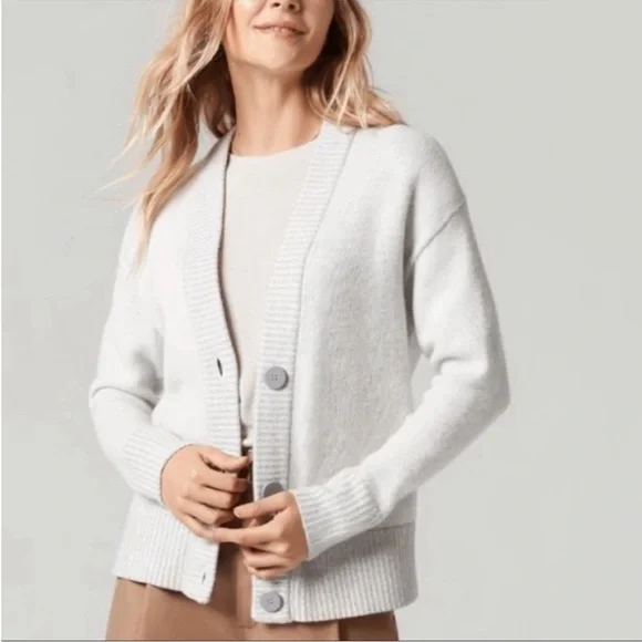 NWT Allbirds Pink Aspen Cardi Merino Wool Oversized Cardigan - Picture 10 of 10